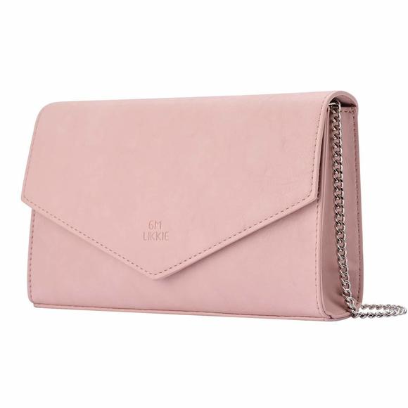 Clutch Purse, Evening Envelope Clutch Bag, Crossbody Foldover Pu :] - Picture 1 of 5